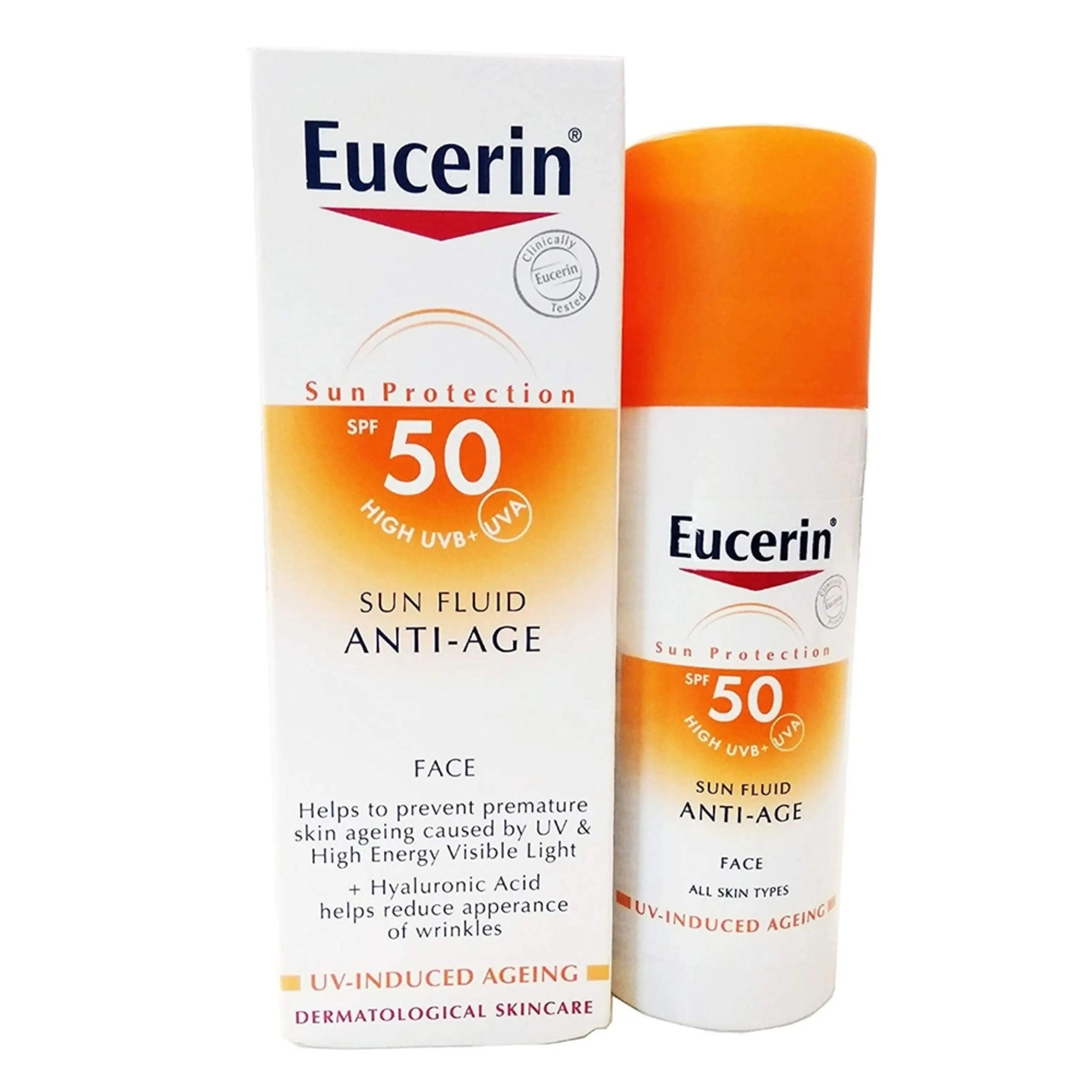 فلوئید ضد آفتاب و ضد چروک اوسرین (Spf 50) 